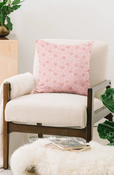 Deny Designs Avenie Spring Garden Collection Throw Pillow In Multi