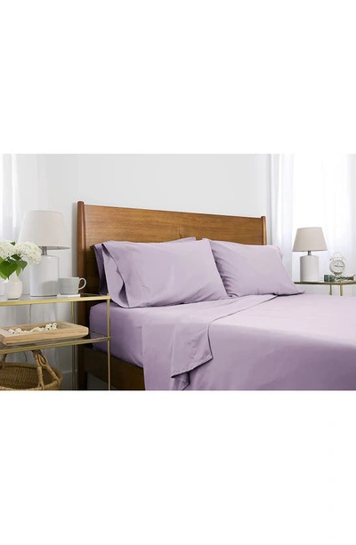 Southshore Fine Linens Southshore Essentials Double Brushed 100 Gsm Sheet Set In Lilac