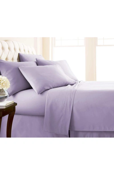 Southshore Fine Linens Southshore Essentials Double Brushed 100 Gsm Sheet Set In Lilac