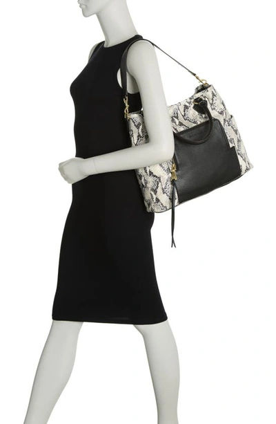 Shop Aimee Kestenberg Novelty Sunbury Tote Bag In Vanilla Snake