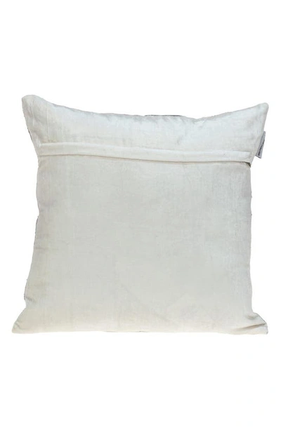 Parkland Collection Hazel Geometric Accent Pillow In White