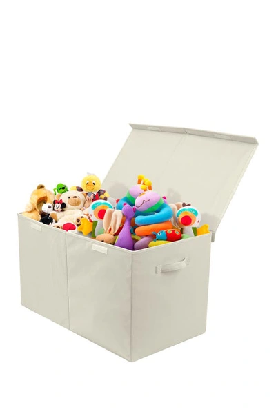 Shop Sorbus Storage Fabric Toy Chest In Beige