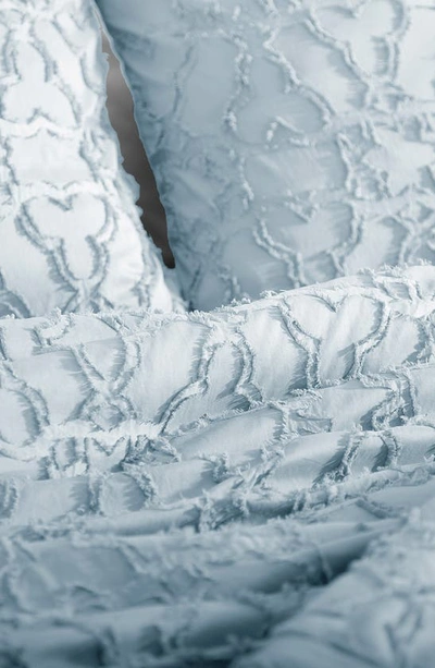 Southshore Fine Linens Jaquard Comforter Set In Blue