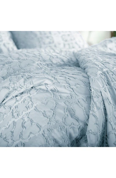 Southshore Fine Linens Jaquard Comforter Set In Blue