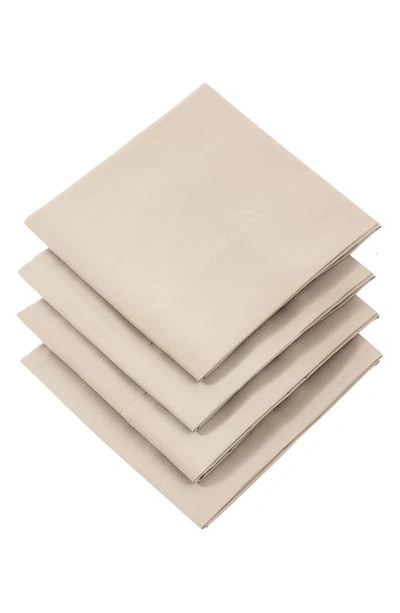Southshore Fine Linens 4 Piece Pillow Case Set In Bone