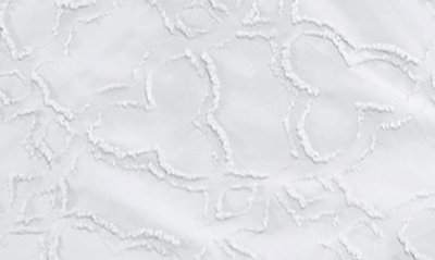Southshore Fine Linens Jaquard Comforter Set In White