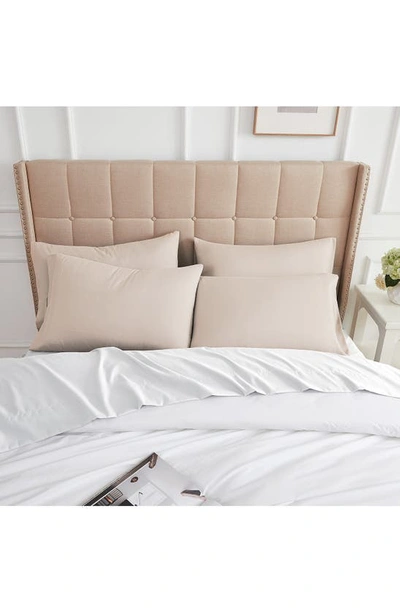 Southshore Fine Linens 4 Piece Pillow Case Set In Bone