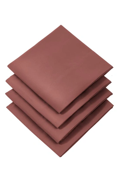 Southshore Fine Linens 4 Piece Pillow Case Set In Marsala