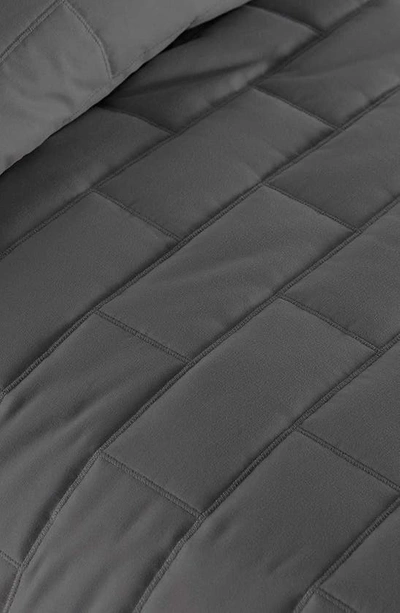 Southshore Fine Linens Brickyard Quilt Set In Slate