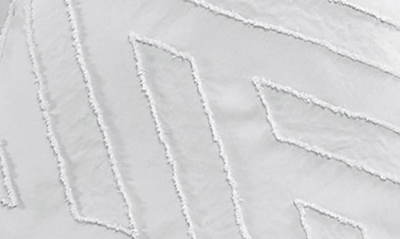 Southshore Fine Linens Chevron Jacquard Comforter Set In Light Grey
