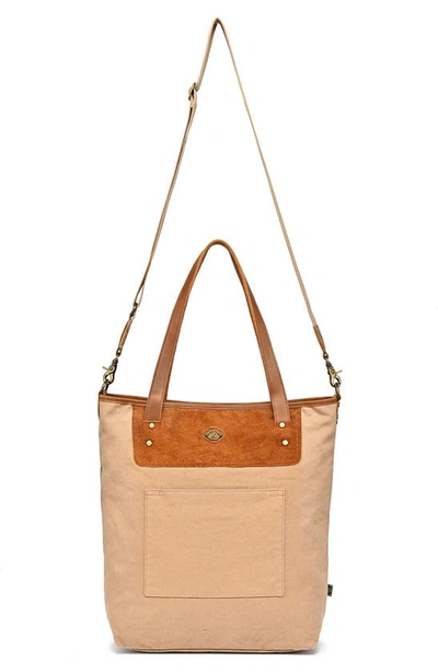 Shop The Same Direction Valley Oak Canvas Tote Bag In Khaki