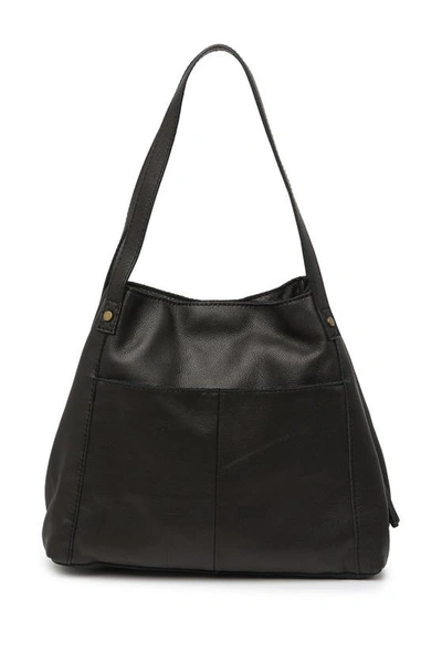 Shop American Leather Co. Liberty Shopper Bag In Black
