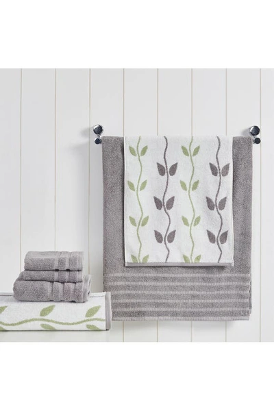 Modern Threads Yard Dyed 6-piece Towel Set In Ash Grey