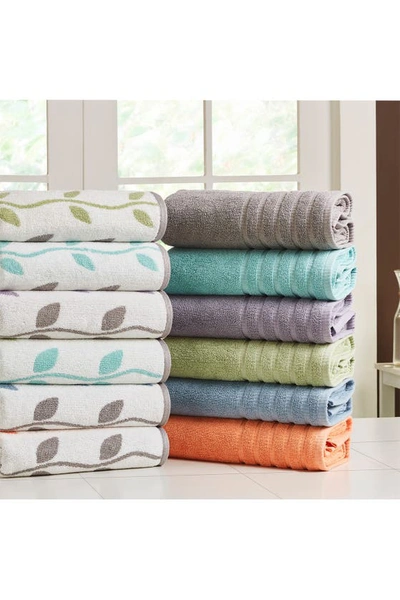 Modern Threads Yard Dyed 6-piece Towel Set In Grey Lavender