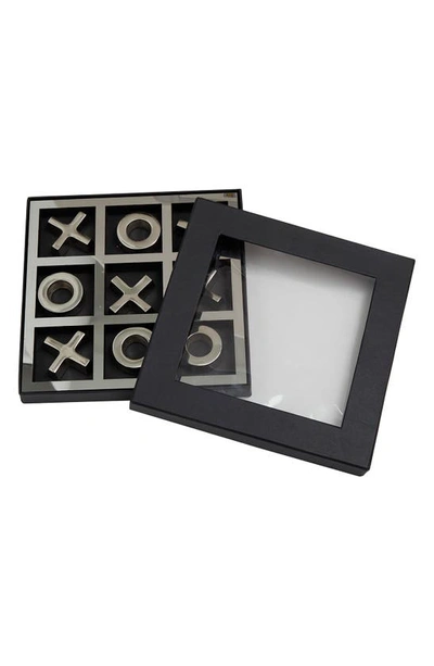 Vivian Lune Home Tic Tac Toe Game In Silver