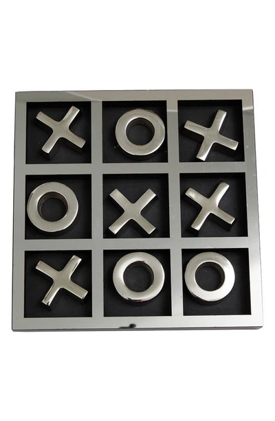 Vivian Lune Home Tic Tac Toe Game In Silver