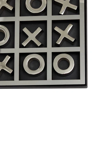 Vivian Lune Home Tic Tac Toe Game In Silver