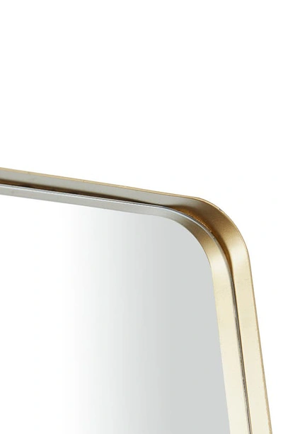 Shop Vivian Lune Home Goldtone Metal Wall Mirror With Thin Frame