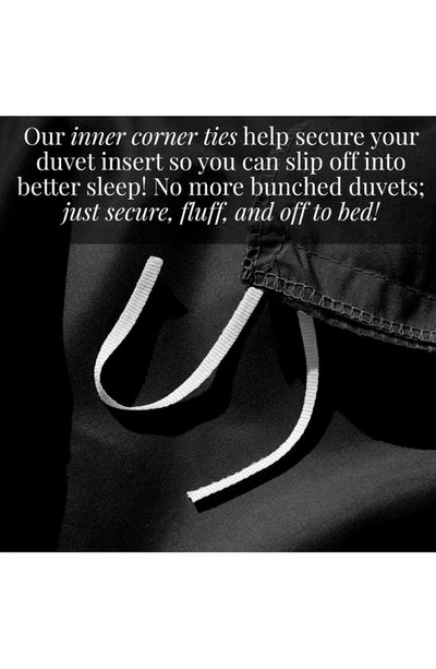 Southshore Fine Linens Vilano Springs Duvet Cover Set In Black