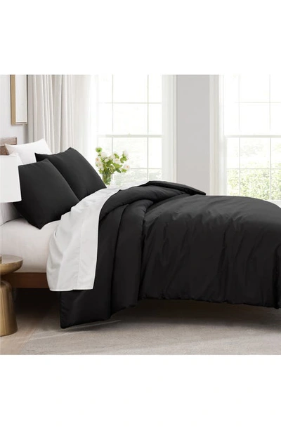 Southshore Fine Linens Vilano Springs Duvet Cover Set In Black
