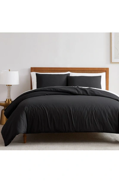 Southshore Fine Linens Vilano Springs Duvet Cover Set In Black