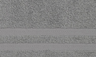Linum Home Textiles Denzi Turkish Cotton Bath Sheet In Dark Grey