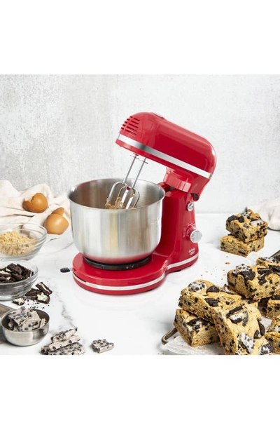 Shop Dash Compact Stand Mixer In Red