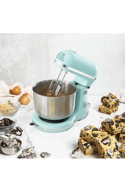 Shop Dash Compact Stand Mixer In Blue