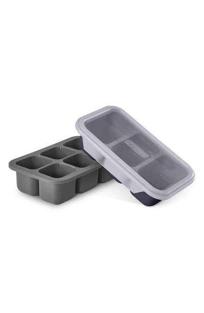 Shop Dash Perfect Portion Freezer Trays In Cool Grey Midnight