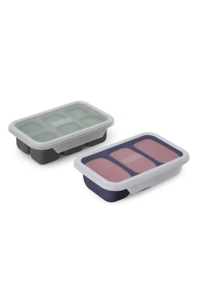 Shop Dash Perfect Portion Freezer Trays In Cool Grey Midnight