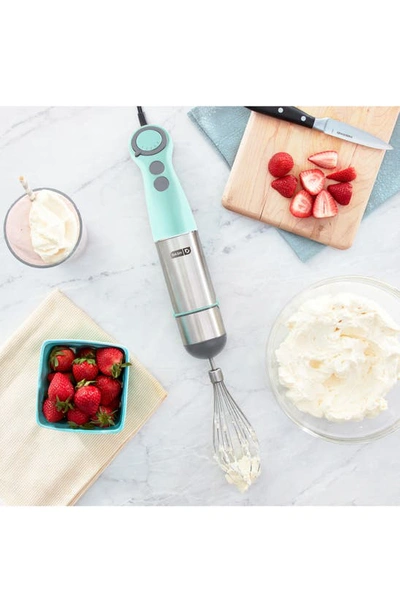 Dash Chef Series Hand Blender In Aqua