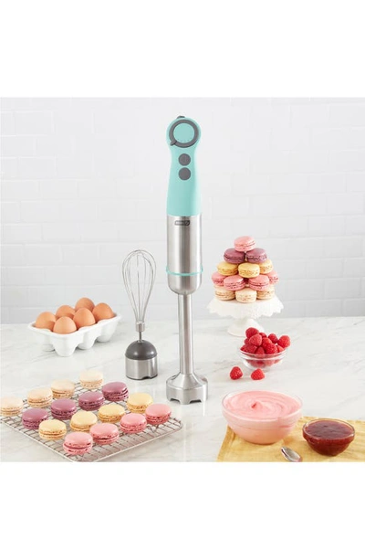 Dash Chef Series Hand Blender In Aqua
