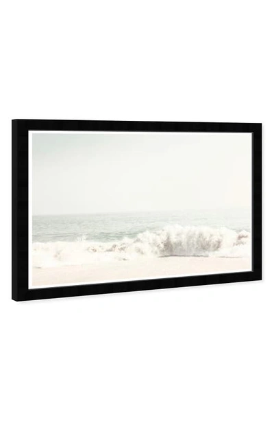 Shop Wynwood Studio Prints Subtle Beach Framed Wall Art In Grey