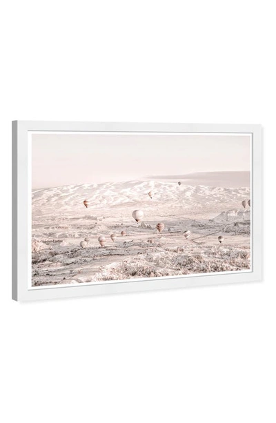 Wynwood Studio Prints Balloon Framed Wall Art In White