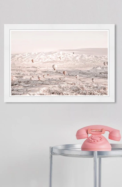 Wynwood Studio Prints Balloon Framed Wall Art In White