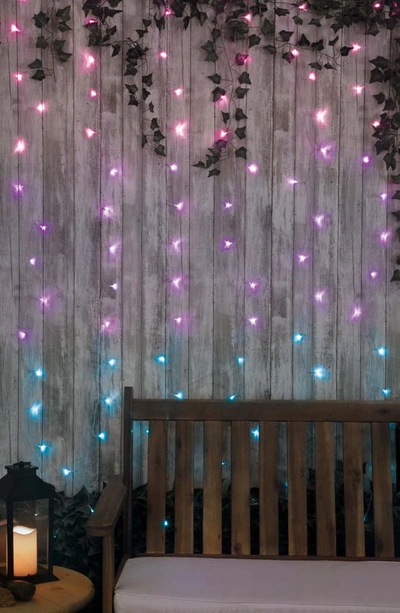 Shop Merkury Innovations Outdoor/indoor Led Curtain Lights In Multicolor