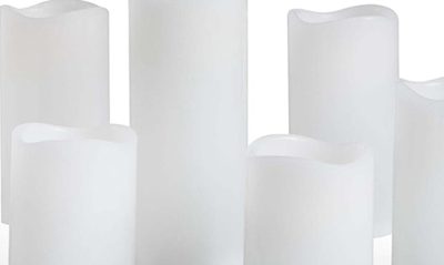 Shop Merkury Innovations 7-piece Pillar Led Flameless Candle Set In White