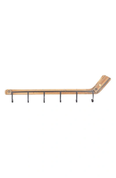 Shop Uma Brown Wood 6 Hanger Wall Hook