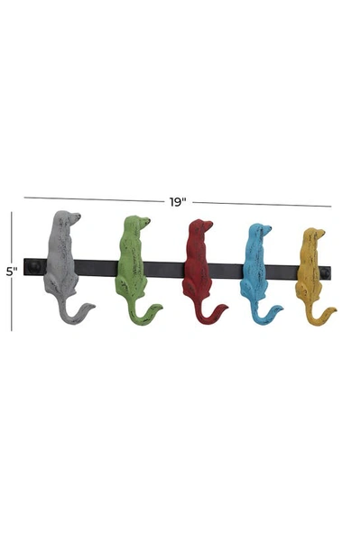Shop Uma Multicolored Metal 5-hanger Wall Hook