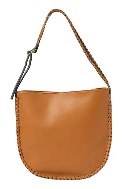 Shop Urban Originals Avalon Tote In Black/ Tan