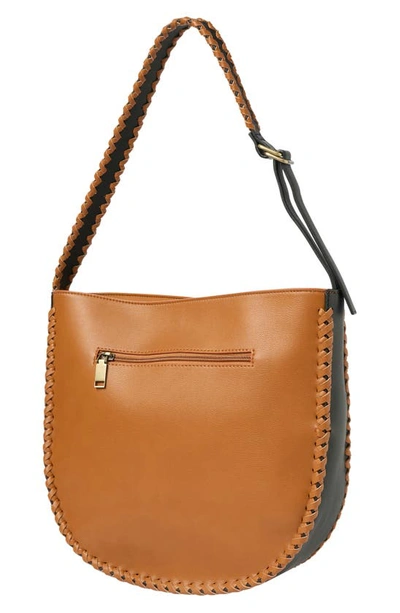 Shop Urban Originals Avalon Tote In Black/ Tan