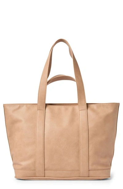 Shop Urban Originals Stay Longer Tote In Taupe