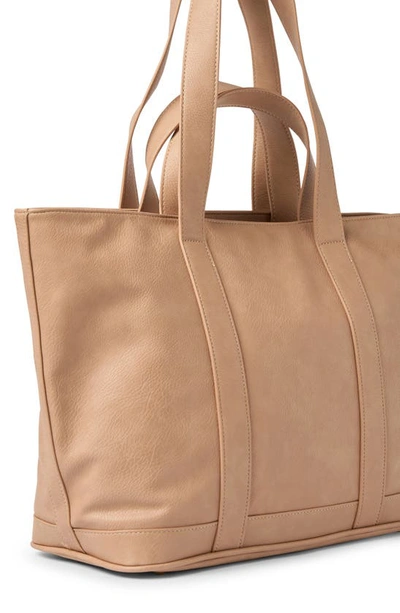 Shop Urban Originals Stay Longer Tote In Taupe