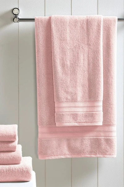 Modern Threads 6pc Spunloft Towel Set In Blush