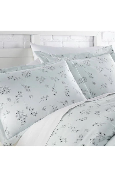 Southshore Fine Linens Sweet Florals Comforter Set In Blue