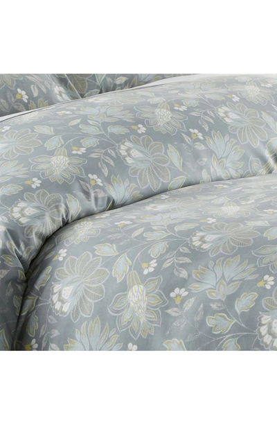 Shop Southshore Fine Linens Infinite Blossom Duvet Cover Set In Blue