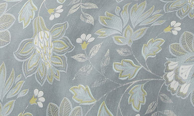 Southshore Fine Linens Infinite Blossom Duvet Cover Set In Blue