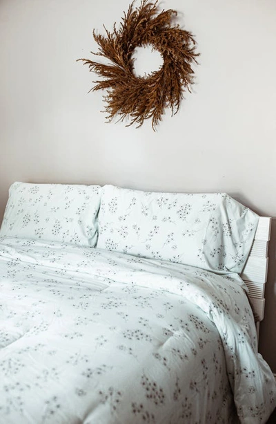 Southshore Fine Linens Sweet Florals Comforter Set In Blue