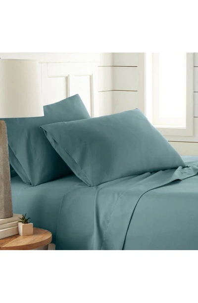 Southshore Fine Linens Classic Soft & Comfortable Brushed Microfiber Sheet Set In Steel Blue