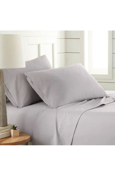 Southshore Fine Linens Classic Soft & Comfortable Brushed Microfiber Sheet Set In Light Gray